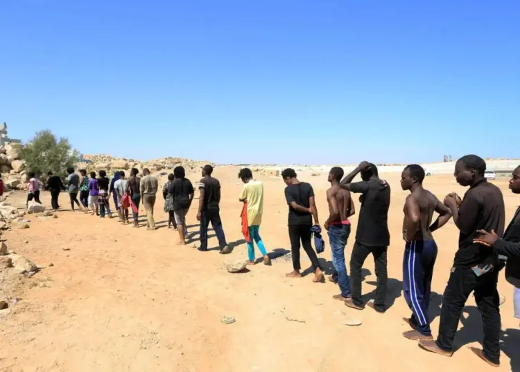 Migrants et réfugiés en Libye