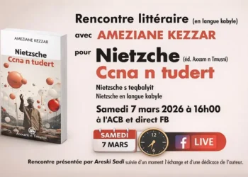 Avec Ccna n tudert, Ameziane Kezzar signe la première traduction-adaptation en kabyle de textes majeurs de Friedrich Nietzsche.