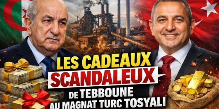 Tebboune fragilisé par l’enquête américaine visant Tosyali Algérie et des subventions massives financées par l’État algérien.