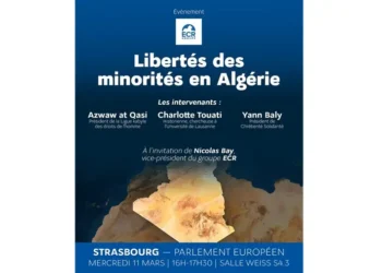 La Kabylie au Parlement européen : Nicolas Bay (ECR) organise le 11 mars une réunion sur les libertés des minorités en Algérie. Analyse des enjeux géopolitiques et diplomatiques.